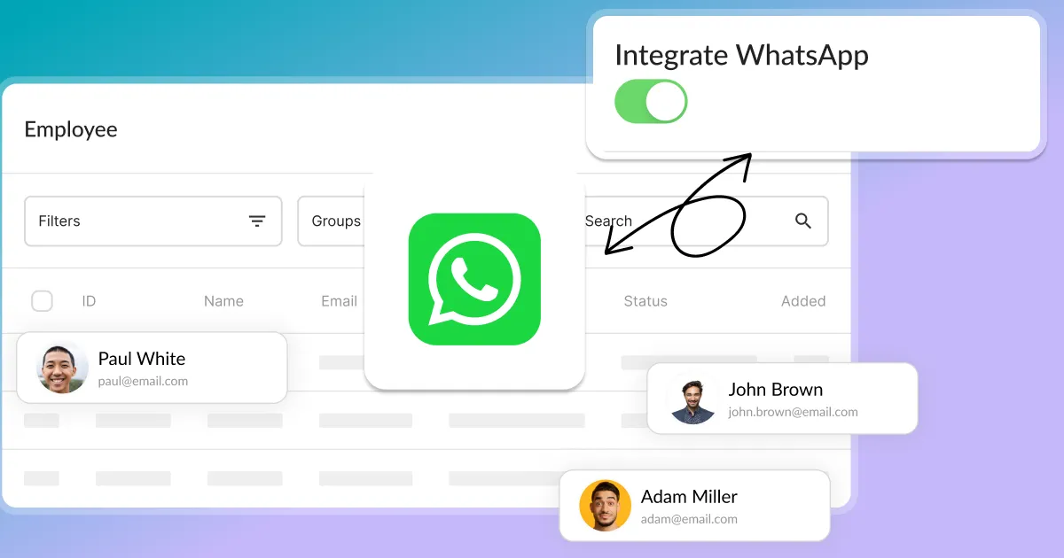 How to integrate WhatsApp?