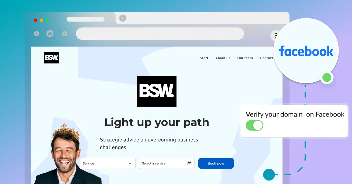 How to verify a domain on Facebook?