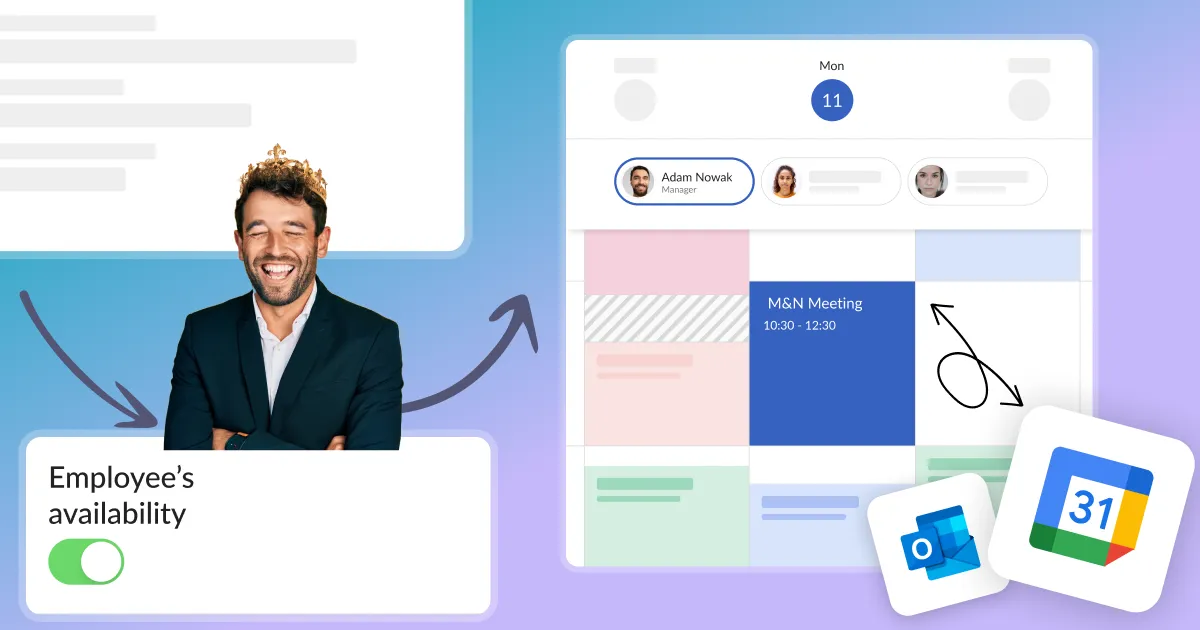 What to do when the service availability is not displayed correctly in the customer's calendar?