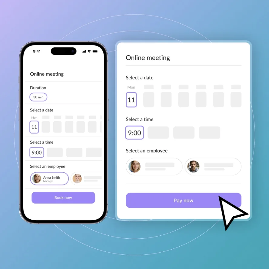 Centralised calendar synchronising bookings across website, phone and third-party channels in real time