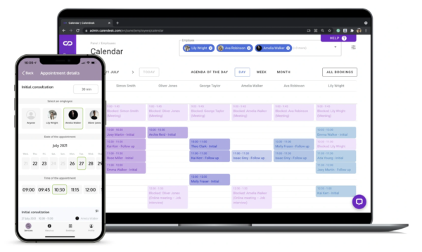 Calendesk - online booking system