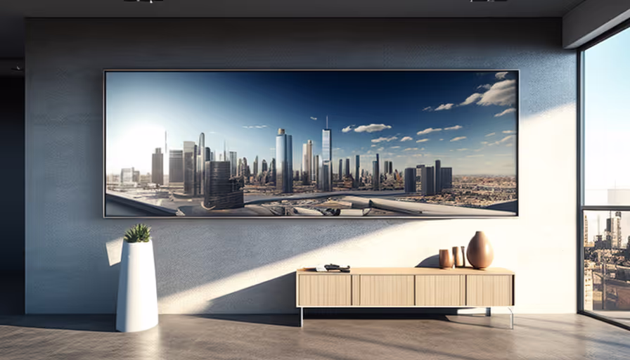 Panoramic Cityscape: A professional scenic backdrop.