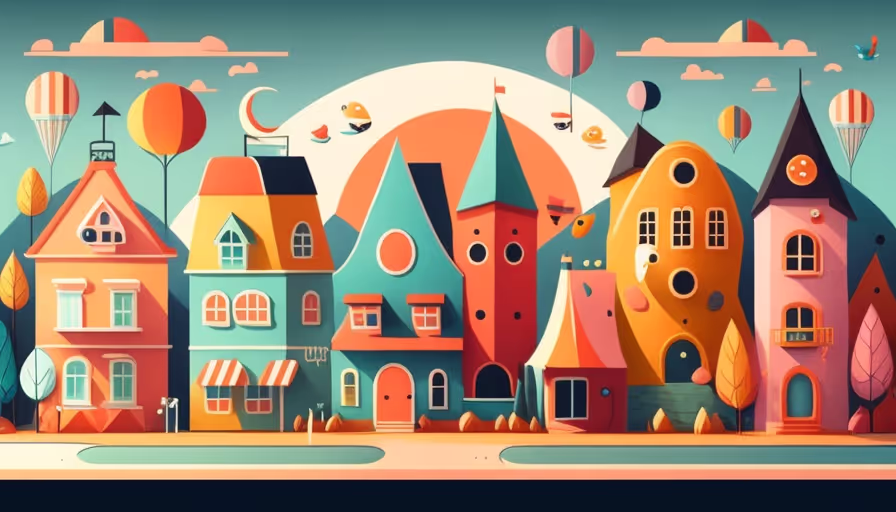 Fantasy World: Transport yourself to a magical landscape.