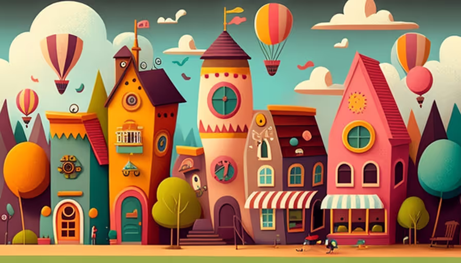 Fantasy World: Transport yourself to a magical landscape.