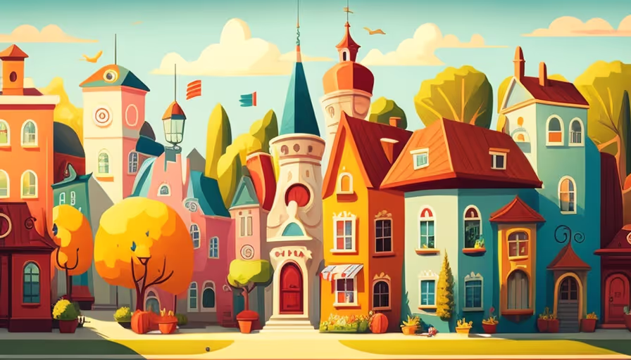 Fantasy World: Transport yourself to a magical landscape.