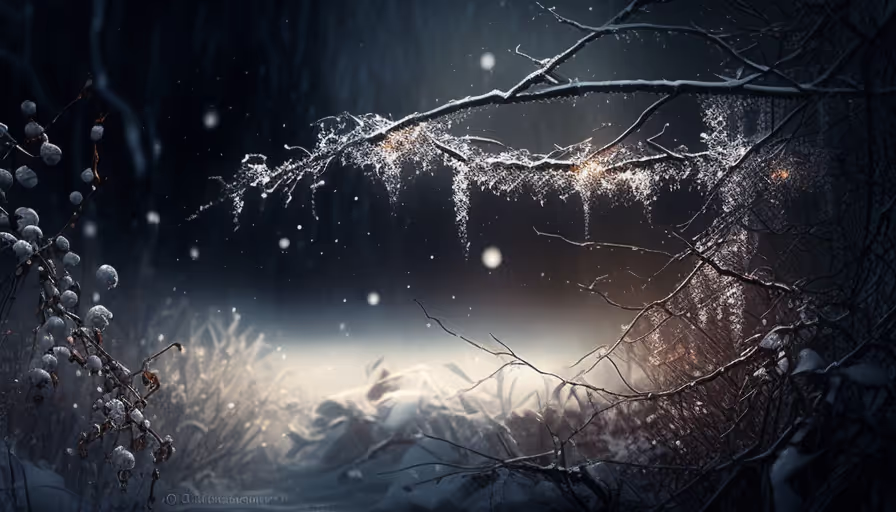 Winter Wonderland: Embrace the festive spirit with a snowy scene.