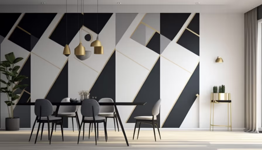 Solid Color: Choose a simple, solid color for a clean and uncluttered look.