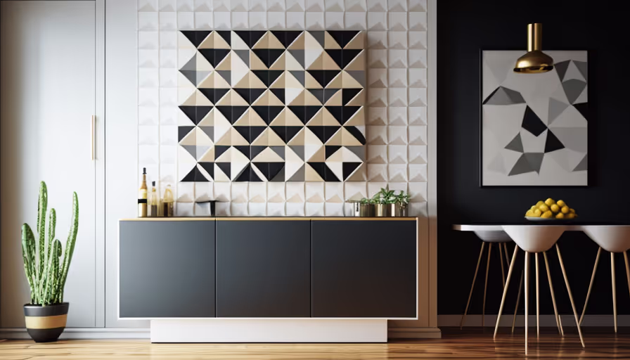 Solid Color: Choose a simple, solid color for a clean and uncluttered look.