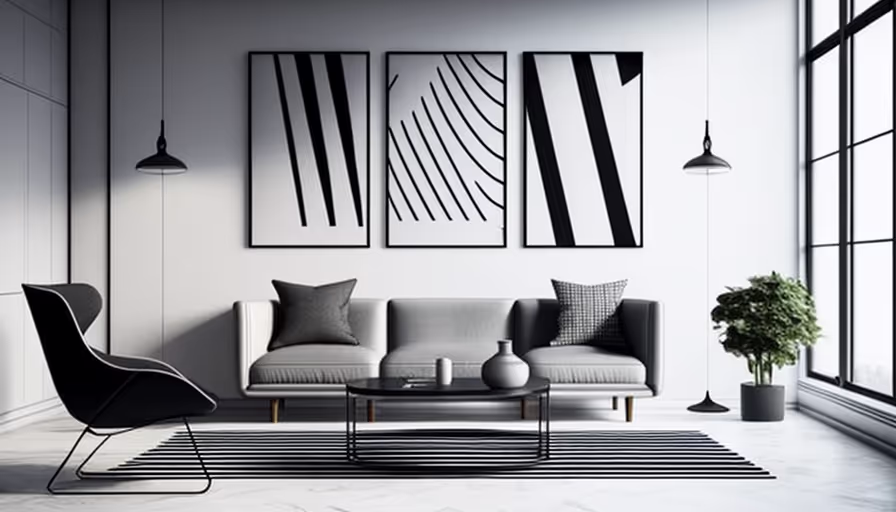 Solid Color: Choose a simple, solid color for a clean and uncluttered look.