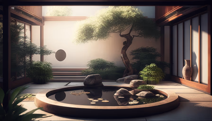 Zen Space: Create a calm and serene atmosphere.
