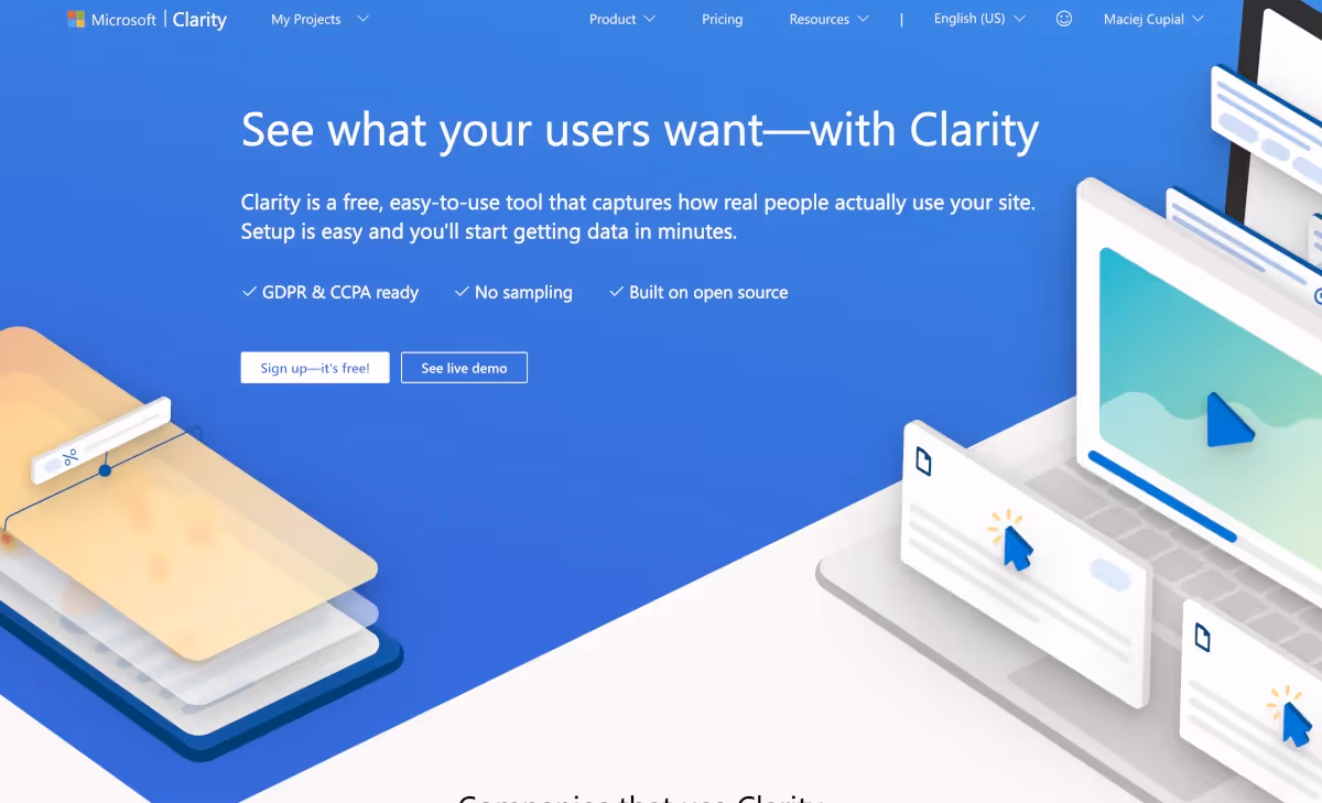 Microsoft Clarity