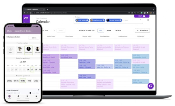 Calendesk - online booking system