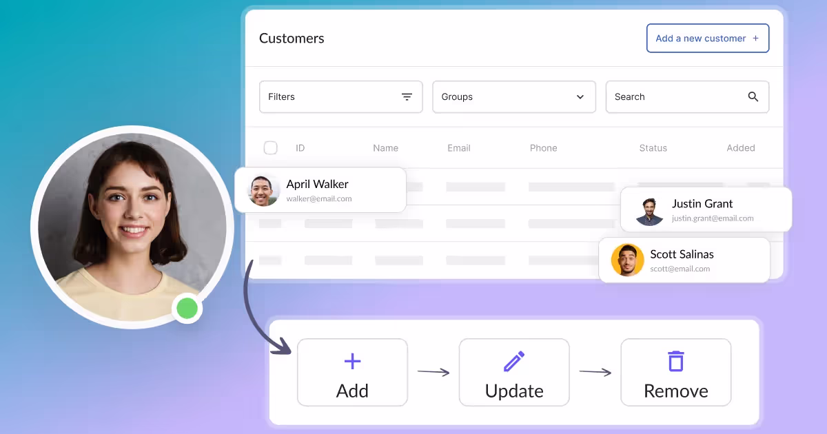 How can I view and edit customer profiles?