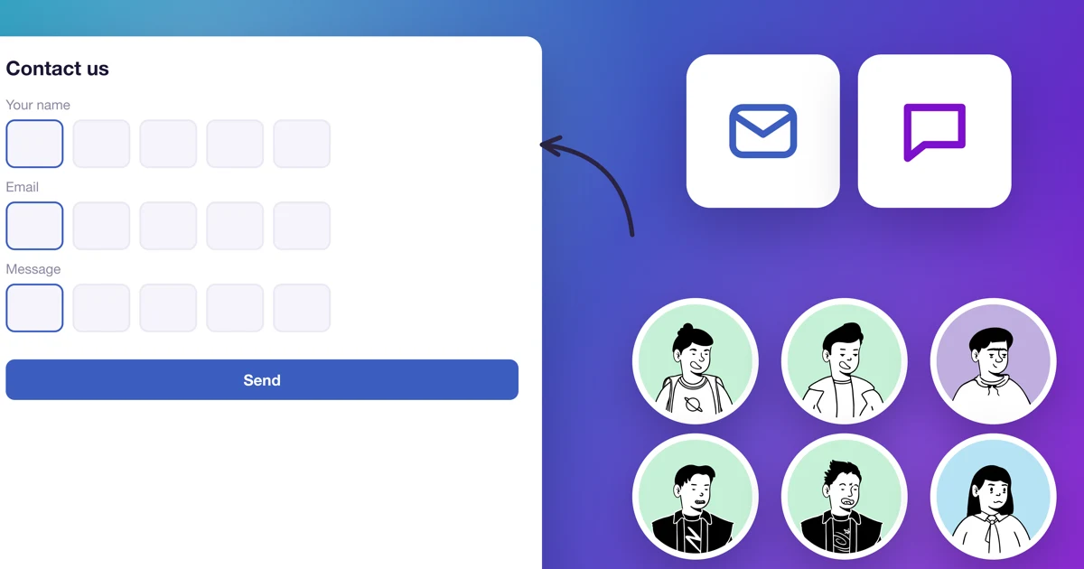 How to add a contact form to your website?