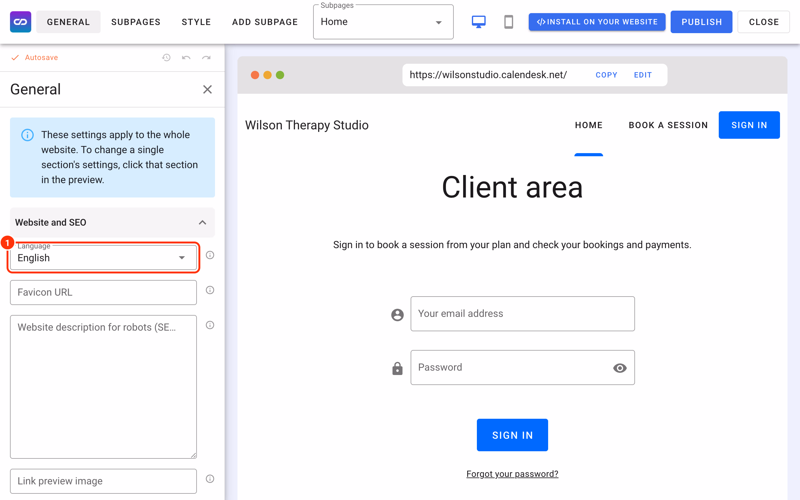 Language in General – Website and SEO (1).