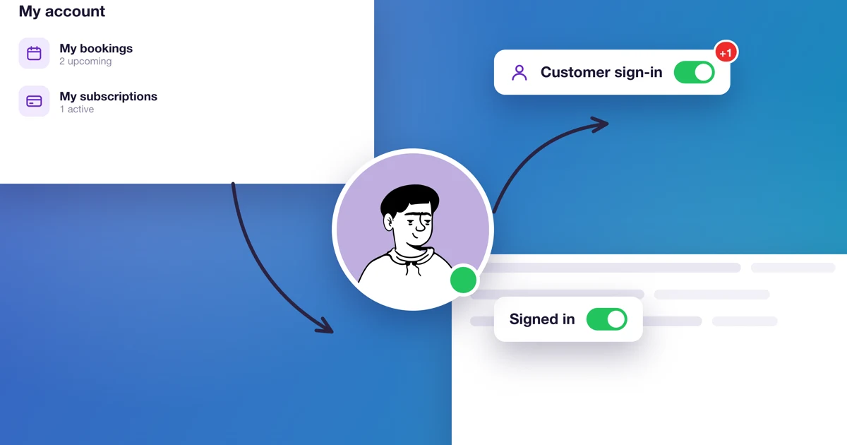 How to create a customer login page?
