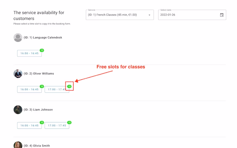 Service availability