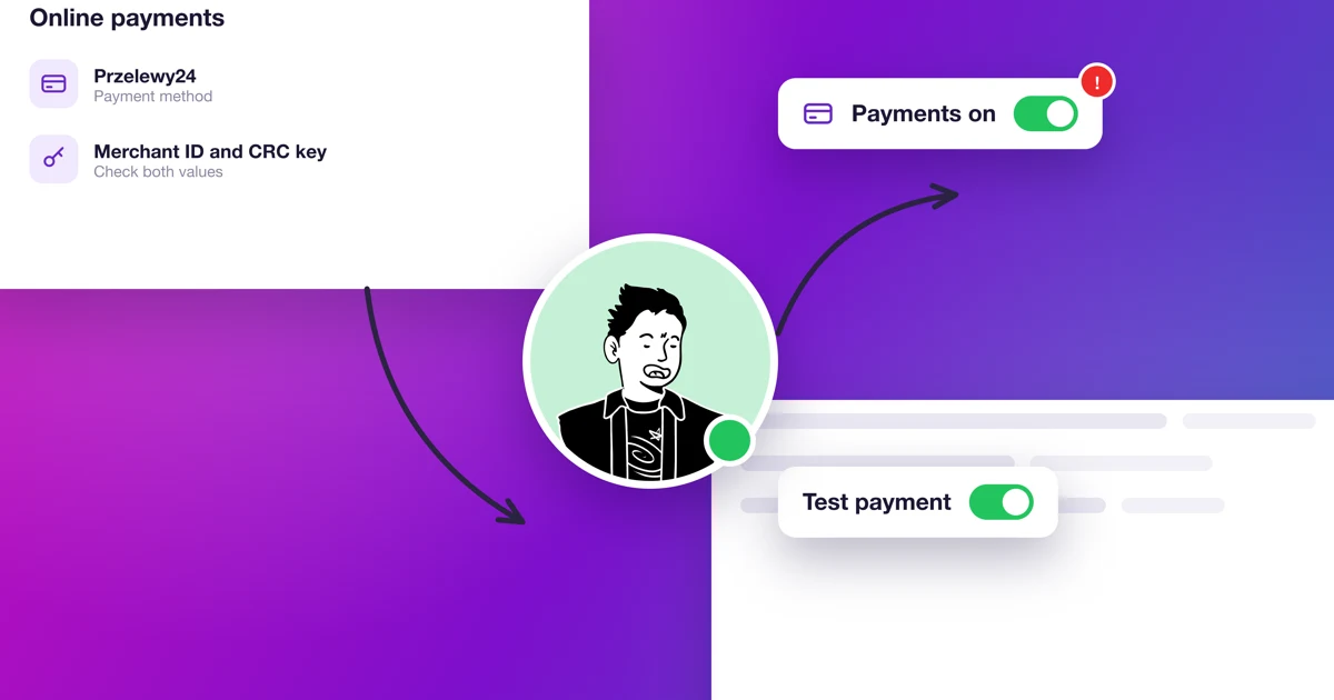 Przelewy24 doesn't work on my account
