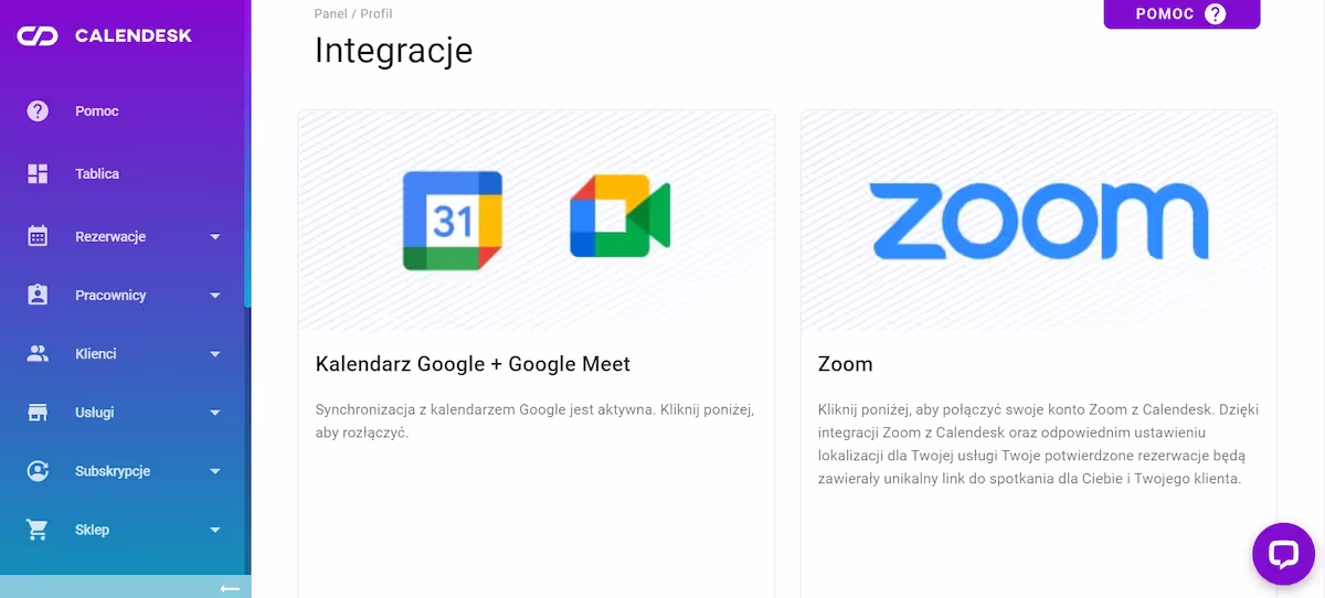 Integralność z zewnętrznymi systemami