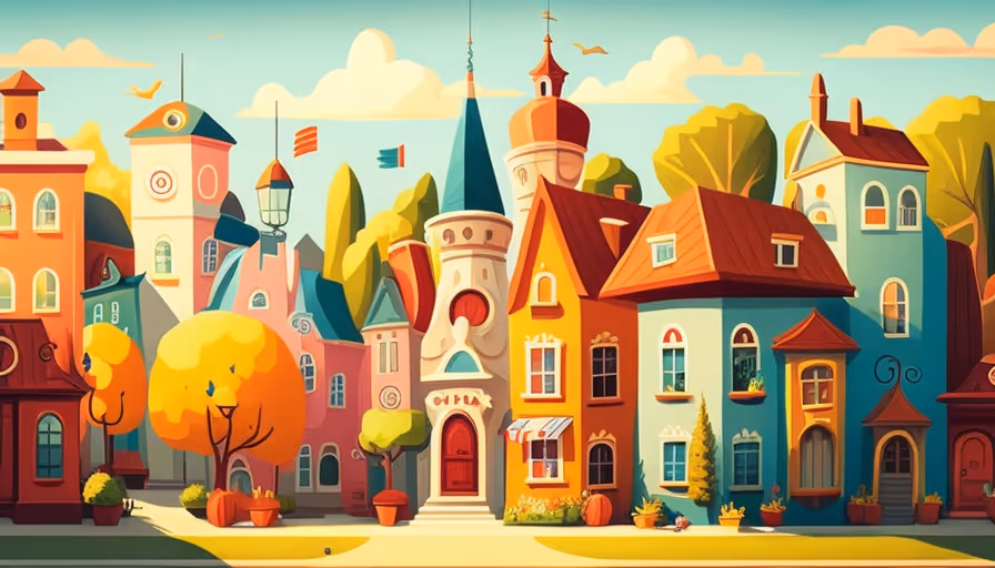 Świat fantazji: Przenieś się do magicznego krajobrazu.