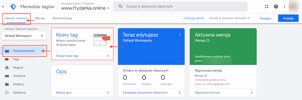 Jak dodać stały element telefonu na stronie za pomocą Google Tag Manager? - zrzut ekranu 2