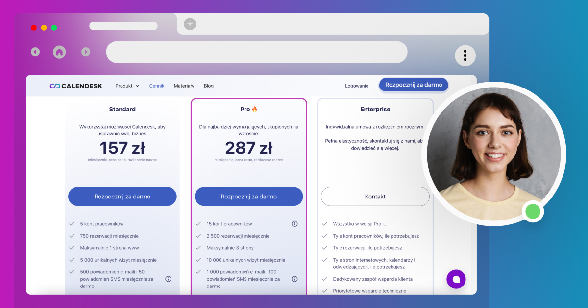 Jak zmienić lub anulować plan subskrypcji Calendesk?